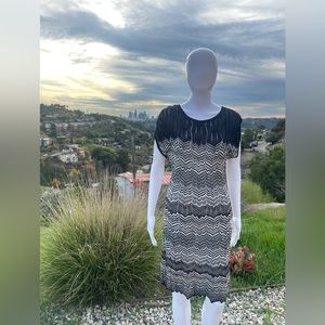 Missoni Black & White Shift Dress